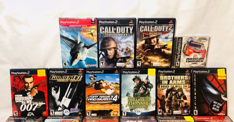 Sony Playstation 2 (PS2) - Video games (30) - In original box