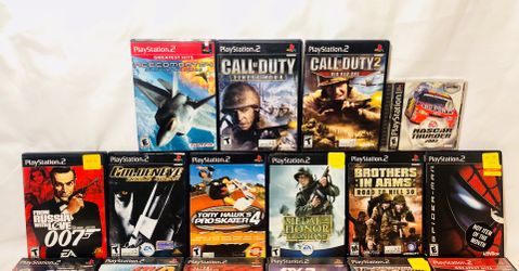 Call of Duty (Playstation 2 PS2 Video Game Lot) Tested. 2 Games