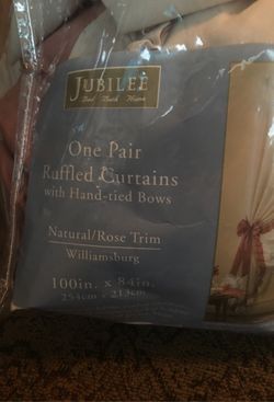 Jubilee Ruffle curtains