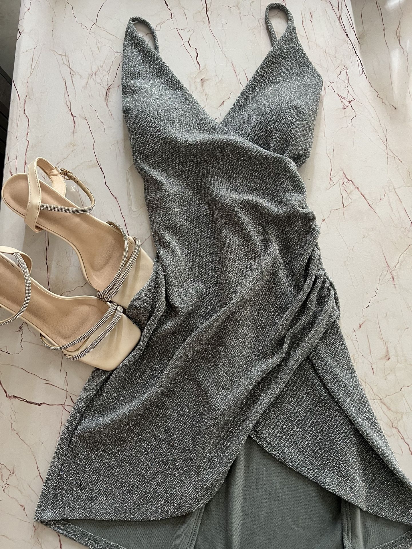 Glittery Small Petite Dress