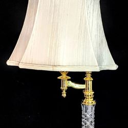 Waterford Lamp Kilarney Kinsale Bankers Lamp - Absolutely New Condition W/ Tags!