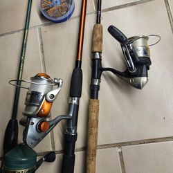 Fishing Rods And Reels. Nice!