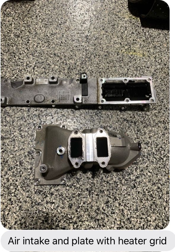 Ram 3500 Air Intake And Plate With Heater Grid
