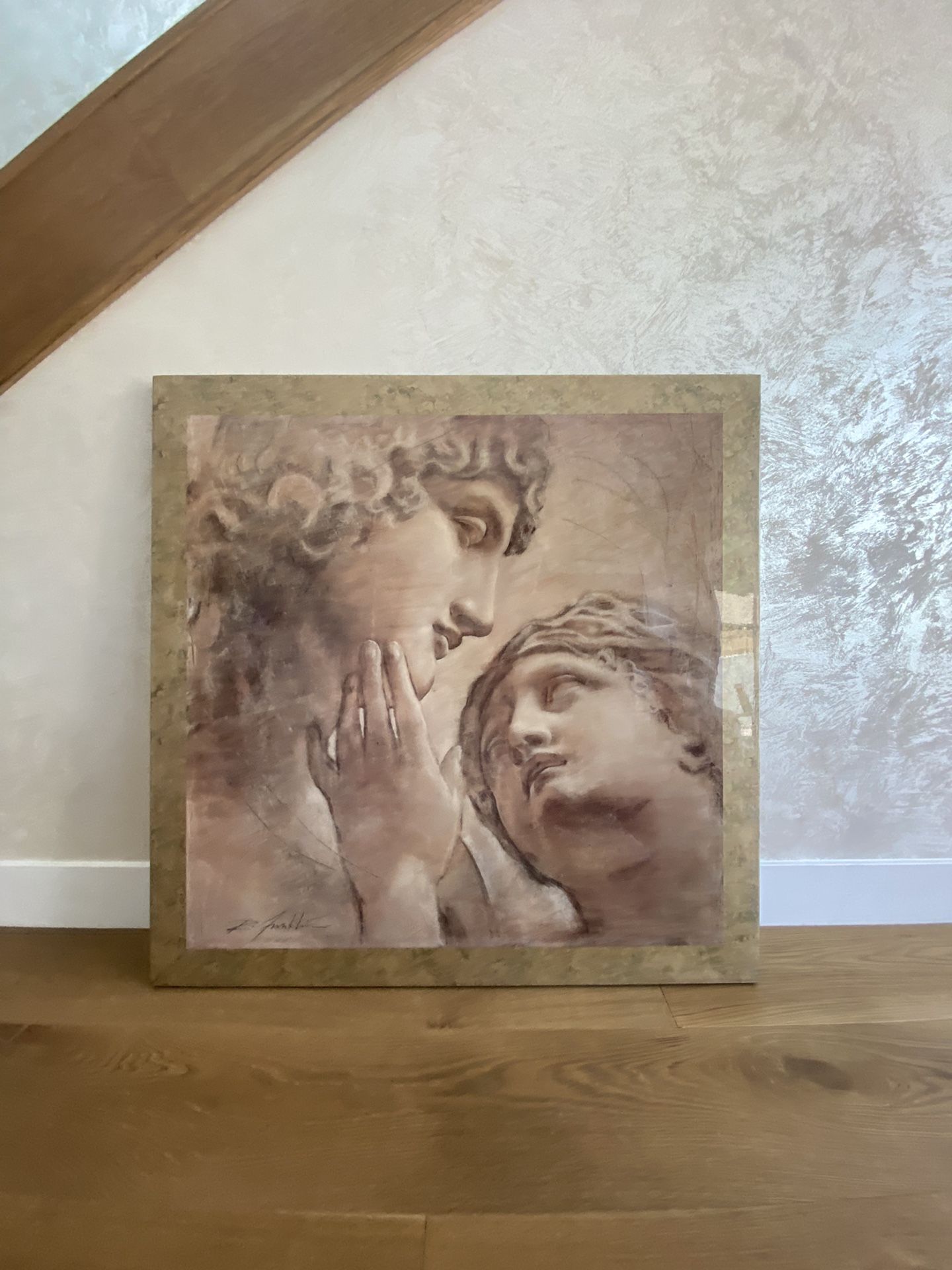 Richard Franklin "To Go Beyond" Classical Fine Art Print on Wood