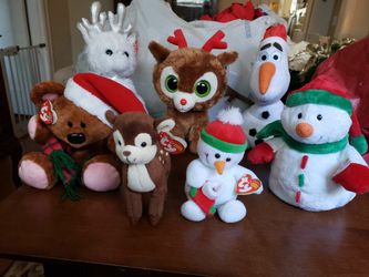Xmas TY Asst'd New Open Box Plush