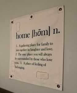 Wall sign