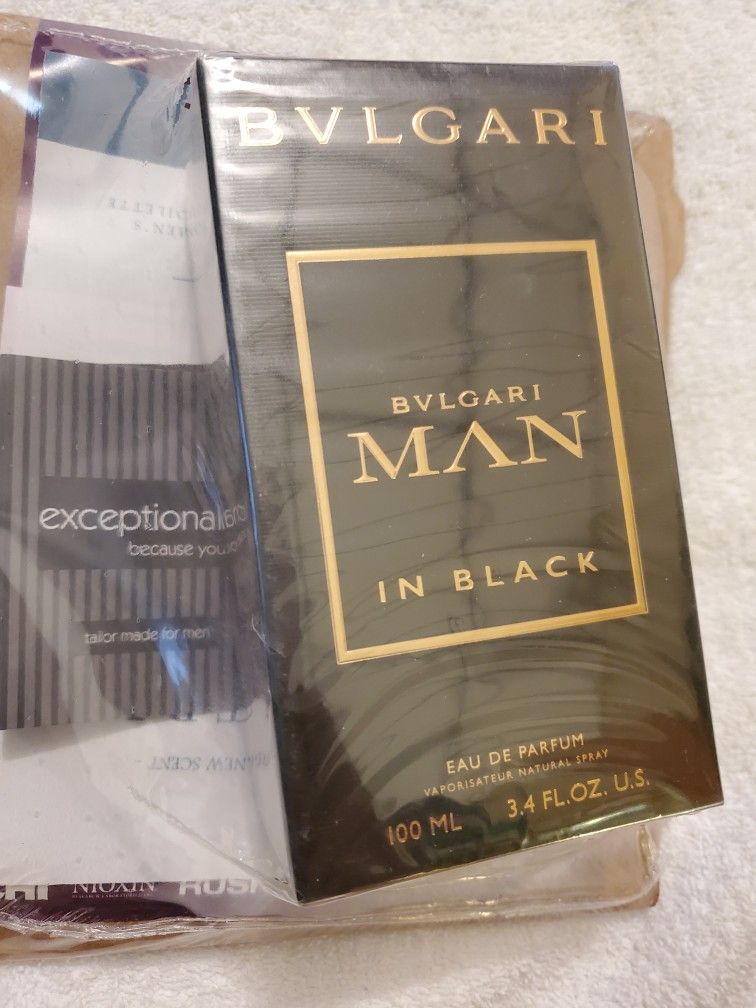 Bulgari Man In Black Eau De Perfum For Men 3.4 Oz