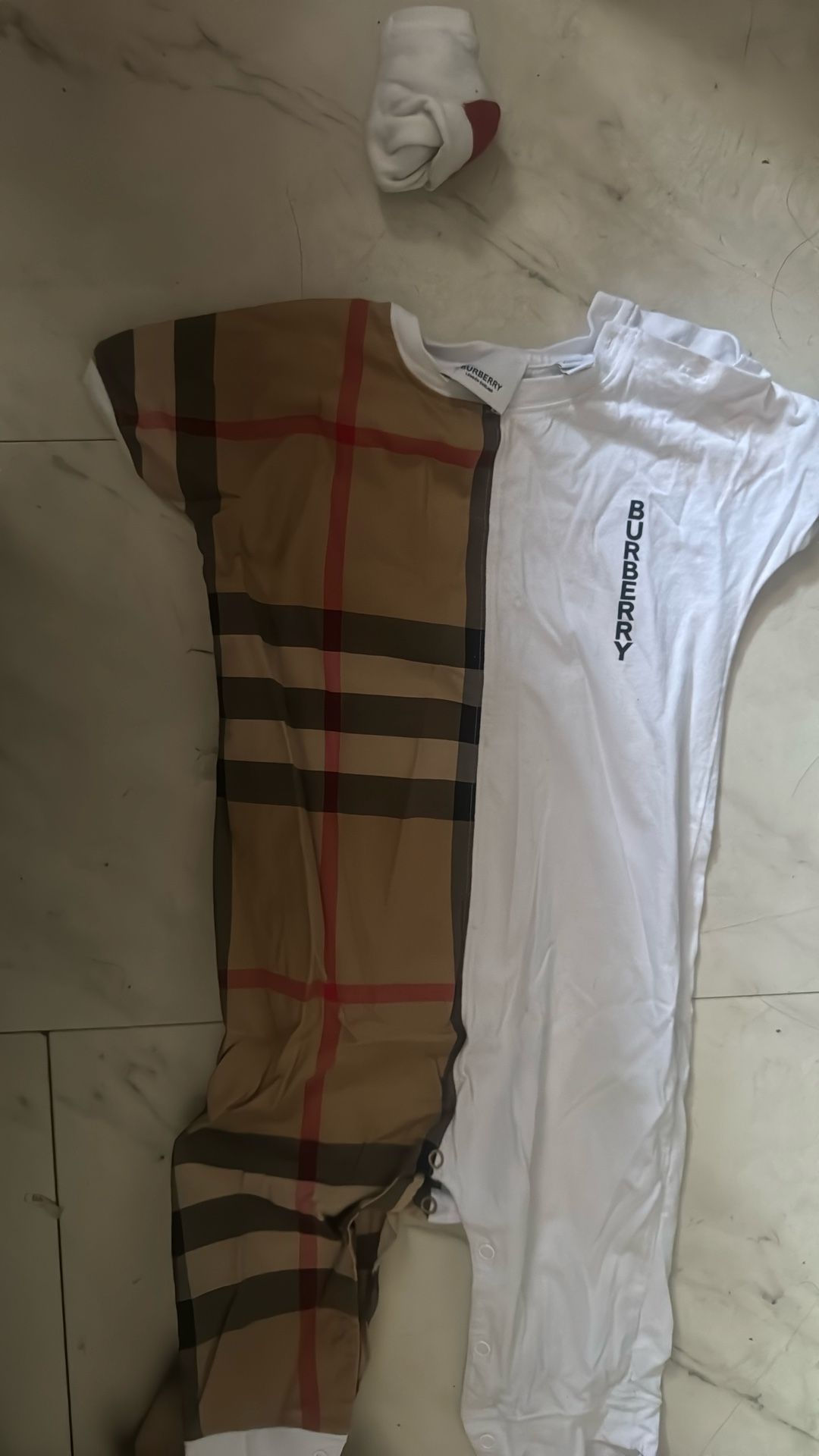 Burberry Onesie 18 Months