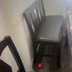 Dining Table Bench For 2 People 