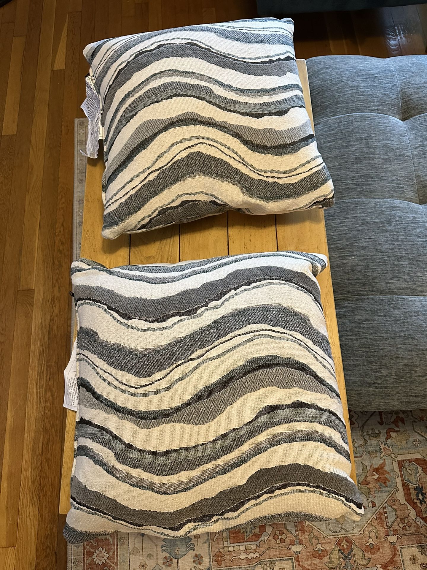 Decorative Throw Pillows For Indoors, Couch, Bed - Set Of 2
