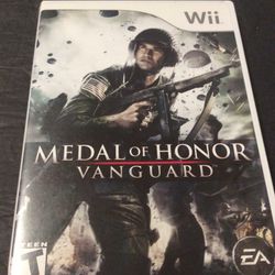 Nintendo Wii Metal Of Honor Vanguard 