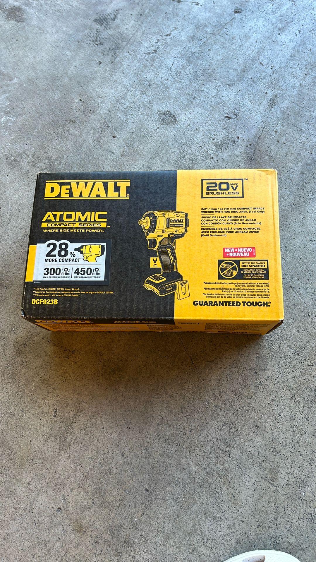 Dewalt 20v 3/8” Impact Gun