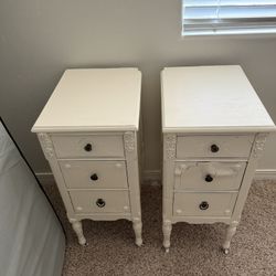 Real Wood Bedside Tables
