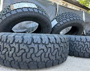 285 65 18 LT AMP TERRAIN PRO AT NEW TIRES