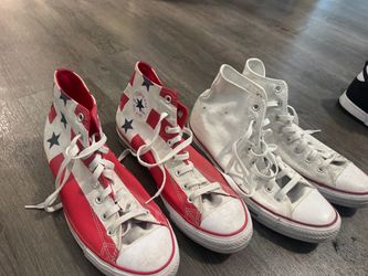 Converse Chuck Taylor All Star High Top Sneakers – 2 Pairs