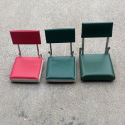 Vintage Bleacher Chairs