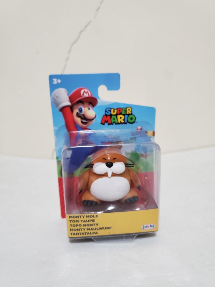 World of Nintendo Super Mario Monte Mole 2.5-Inch Mini Figure (contact info removed)5