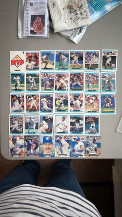 1992 MVP McDonald’s DonRuss Baseball Cards -1-26
