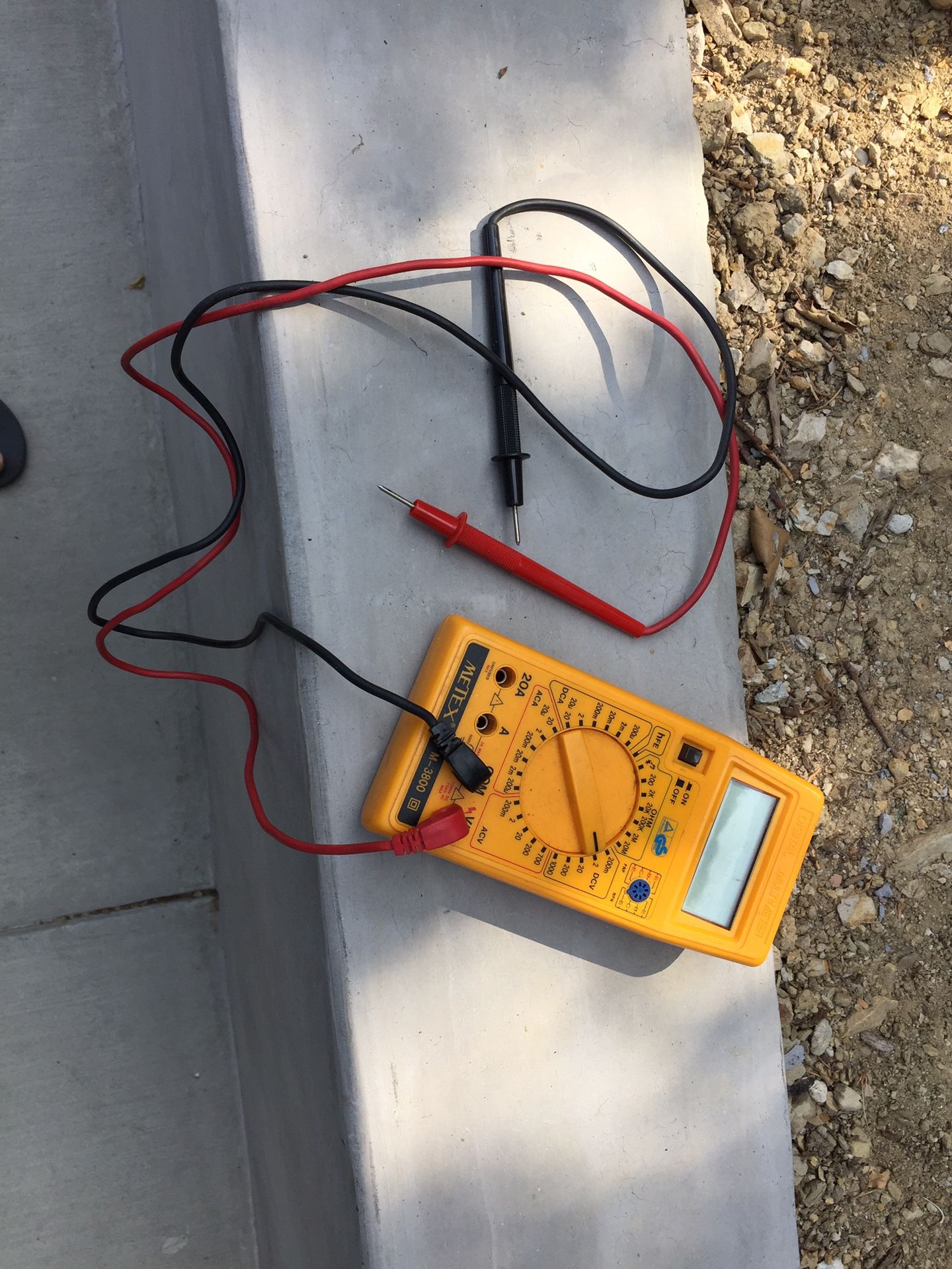 Digital multimeter Metex M-3800