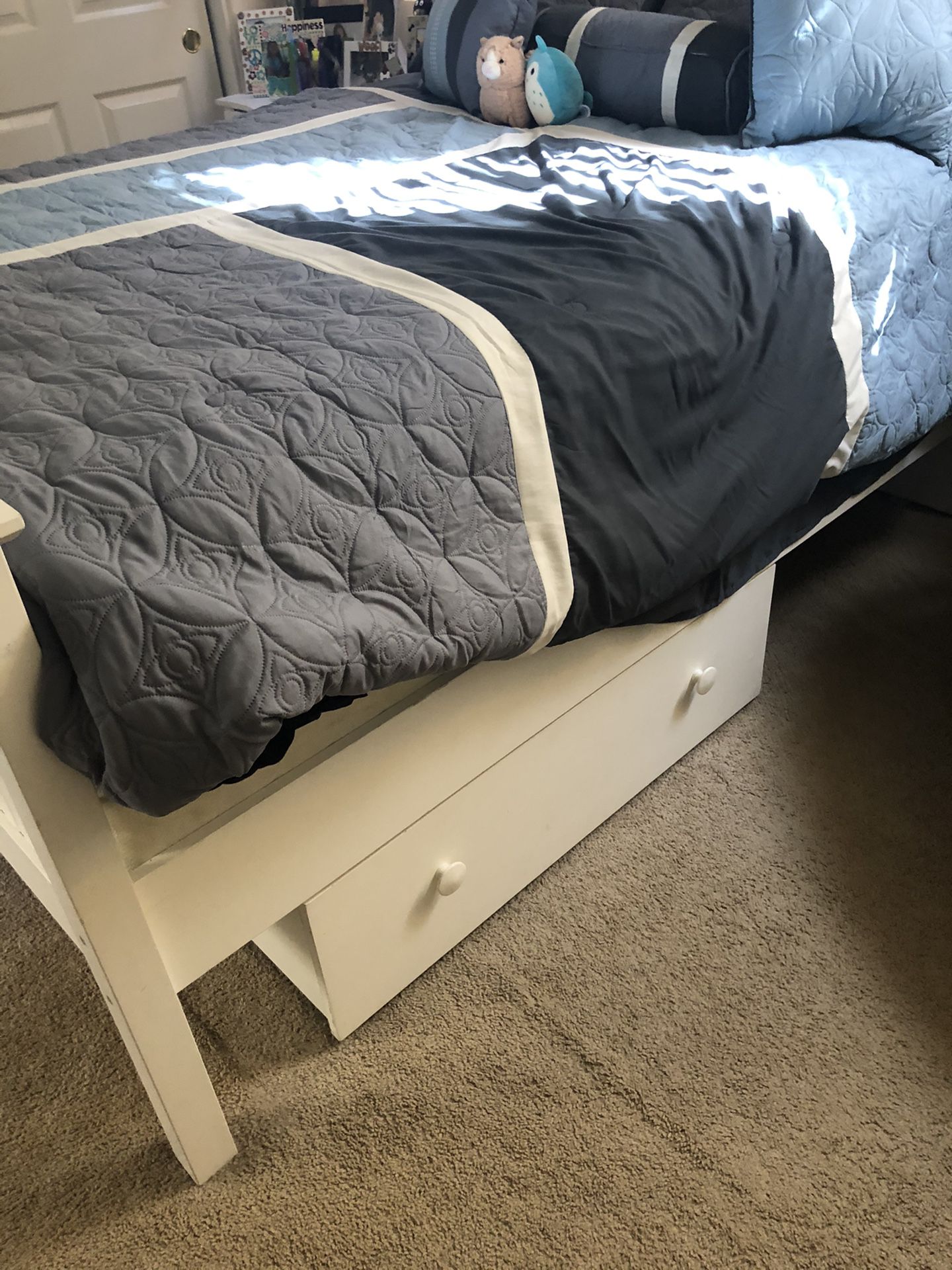 Standard:full wooden bed frame with or without mattress