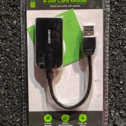 Saicoo 4 Slots 11 In 1 Card Reader