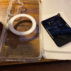 Samsung S24 5G Clear Case With Lens Protector And 2 Screen Protectors