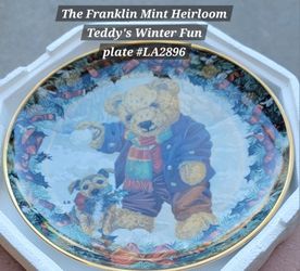 Franklin Mint Heirloom Plates