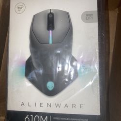 ALIENWARE WIRED/WIRELESS GAMING MOUSE - AW610M - DARK SIDE OF THE MOON 