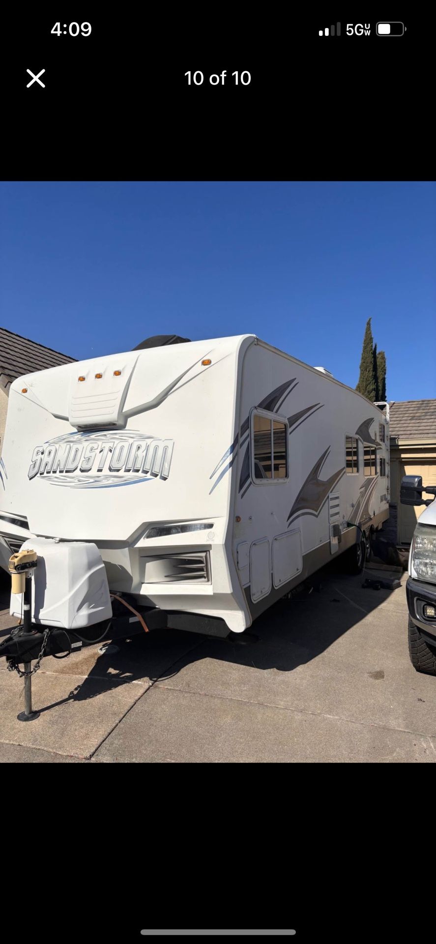 2010 Forest River Sandstorm Toy Hauler