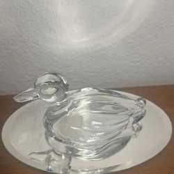 Vintage princess house Crystal,  duck