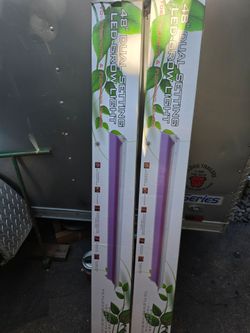 Two 2-Pack Deep Red 48" Dual Setting LED Grow Lights – 32W – Vegetative & Flowering