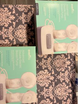 Evenflo Advanced Double Electric Breast Pump – New in Box, Quiet Motor, Dual Pumping