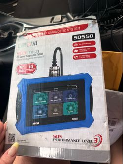 This is an Innova SDS50 Smart Diagnostic System, a professional-grade automotive scan tool.