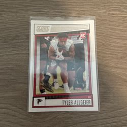 Tyler Allgeier Rookie Card