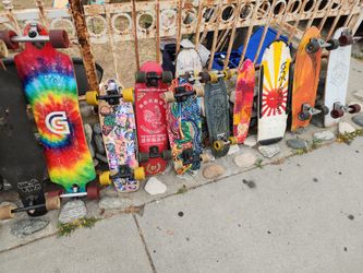 Skateboards $40 To $80