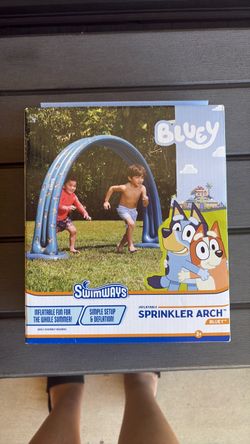 Bluey inflatable Sprinkler Arch