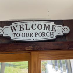 Porch Sign