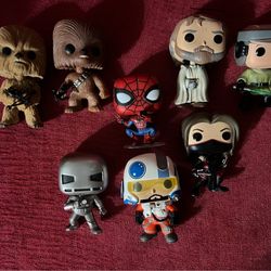 Funko Pop Lot – Star Wars, Marvel, and More
