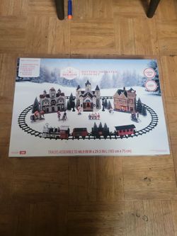 Battery Operated Holiday Train Set