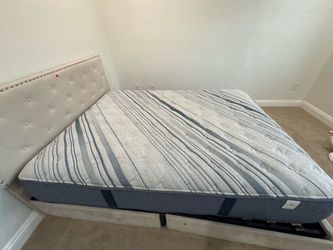 Queen Mattress and bed frame