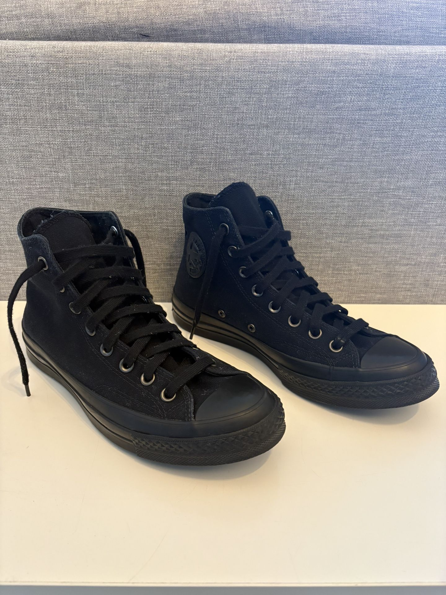 Converse Chuck Taylor Vintage Canvas – Black – Men’s Size 8.5