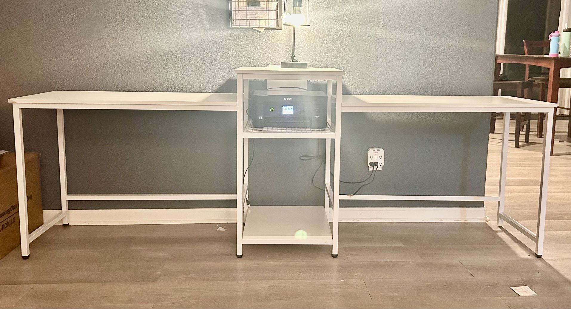 White Desk. $75 OBO