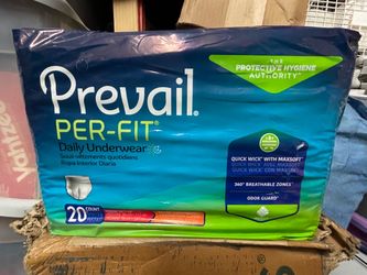 Prevail Per-Fit Daily Underwear Medium 20 Count