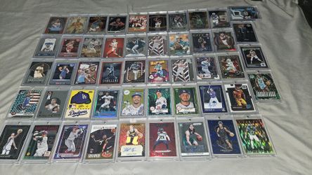 50 Card Lot TRADING CARDS NBA NfL MLB