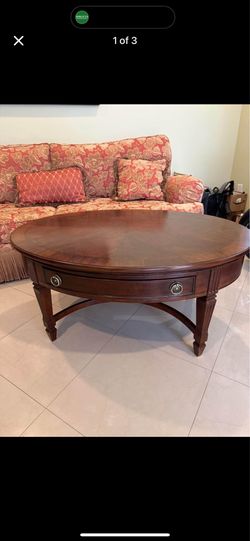 Mahogany coffee table