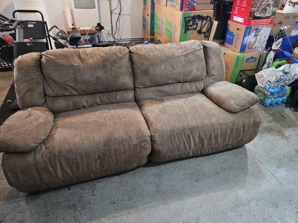 Oversized Recliner Sofa