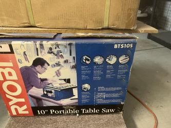 Ryobi 10” Portable Table Saw