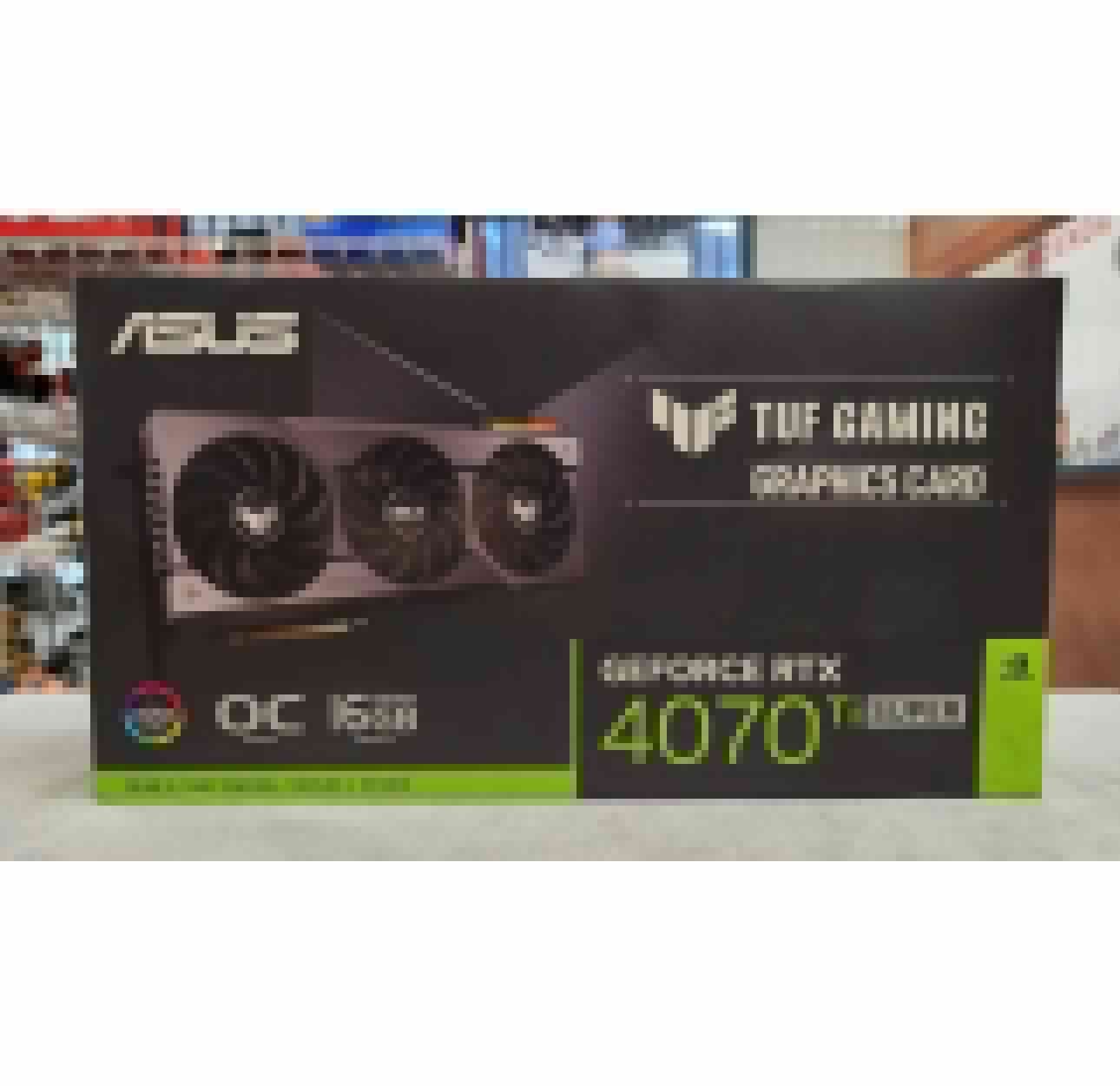 6571574 ASUS TUF Gaming Nvidia RTX 4070Ti super Oc 16Gb 4.0 graphics card