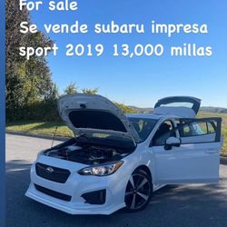 2019 Subaru impreza sport