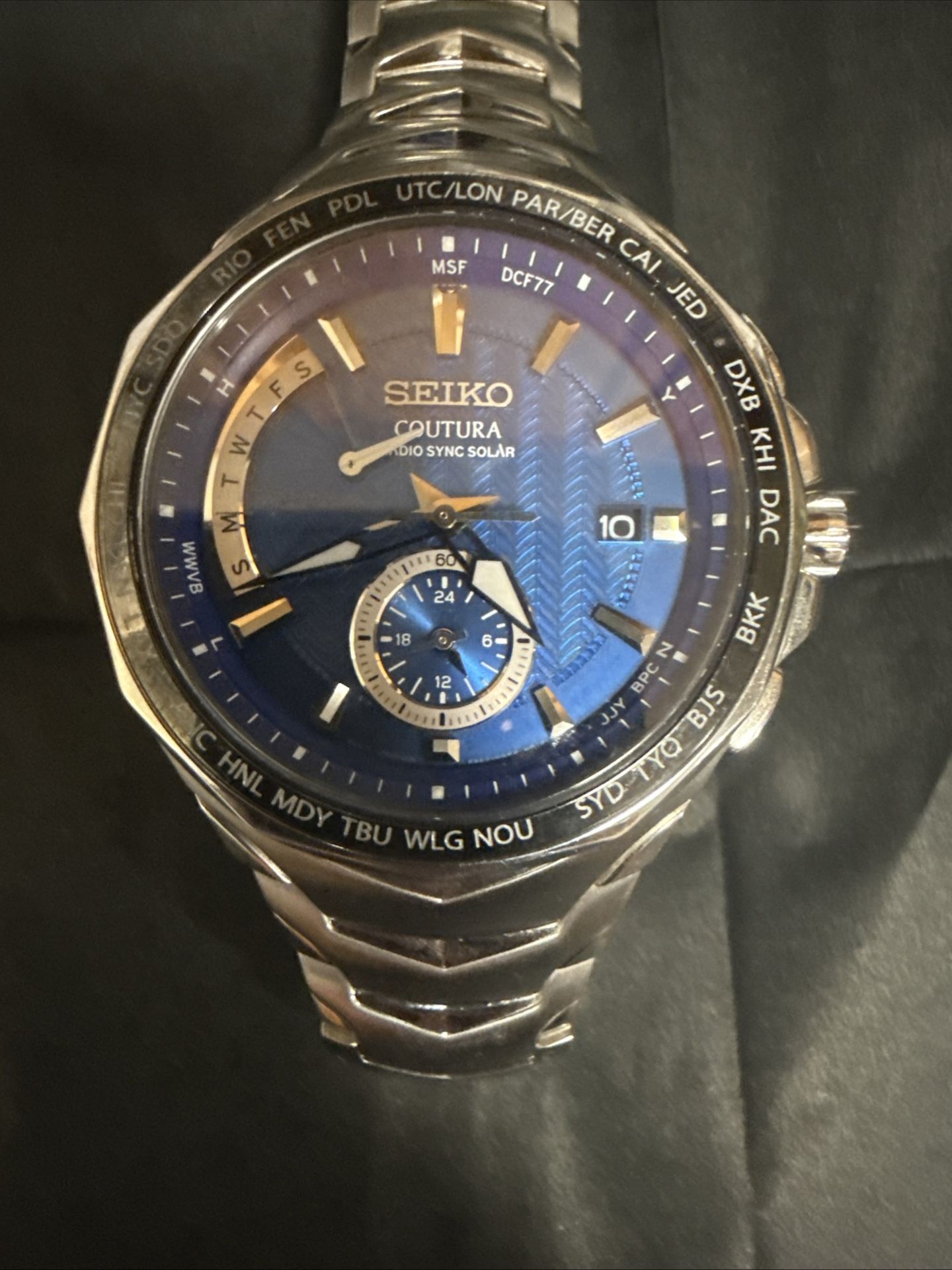 Seiko Coutura Blue Men's Watch - SSG019